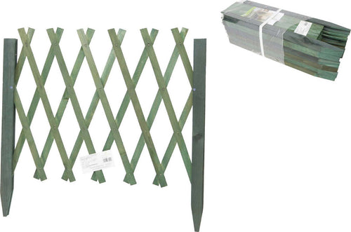 Traliccio In Legno Rete Estensibile Verde Rampicanti Staccionata 95 X 49 Cm Articoli da Giardino > Arredo giardino > Prodotti Da Esterno Trade Shop italia - Napoli, Commerciovirtuoso.it