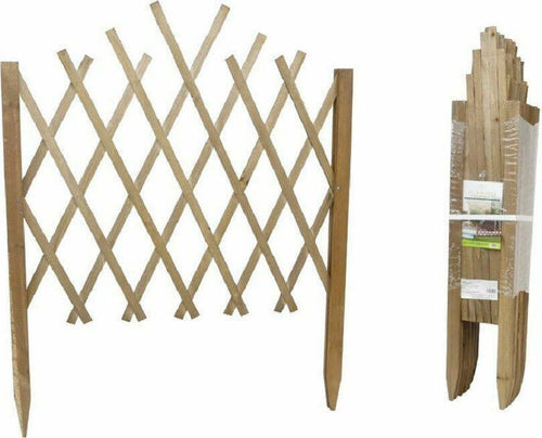 Traliccio Legno Rete Estensibile Naturale Rampicanti Staccionata 117x65cm 219841 Articoli da Giardino > Arredo giardino > Prodotti Da Esterno Trade Shop italia - Napoli, Commerciovirtuoso.it