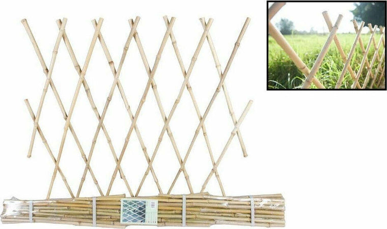Traliccio Rete Bamb? Bamboo 180 X 60 Cm Estensibile Bamboo Piante Rampicanti Giardino e giardinaggio/Giardinaggio/Letti rialzati per giardino e strutture di supporto/Graticolati Trade Shop italia - Napoli, Commerciovirtuoso.it
