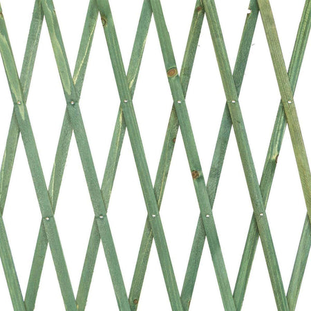 Traliccio Rete Estensibile In Legno Verde Per Parete Da Giardino Piante 180x30cm Arredo giardino Trade Shop italia - Napoli, Commerciovirtuoso.it