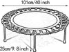 Trampolino Fitness Da 101,6cm Elastico Corda Adatto Per Interno Giardino Ufficio Sport e tempo libero/Fitness e palestra/Trampolini e accessori/Trampolini elastici per interni Trade Shop italia - Napoli, Commerciovirtuoso.it