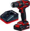 Trapano a batteria con illuminazione LED regolazione del numero di giri impugnatura comoda