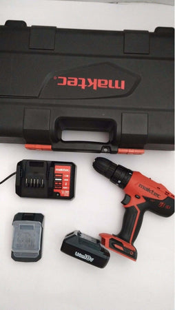 Trapano a batteria c/percussione 18V Litio Maktec by Makita - MT081E Fai da te/Utensili elettrici e a mano/Utensili elettrici/Trapani/Trapani a percussione Trade Shop italia - Napoli, Commerciovirtuoso.it