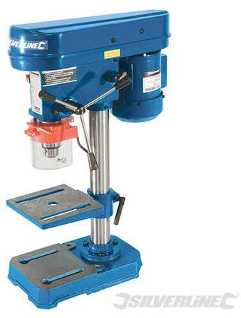 Trapano a colonna da banco perforatore crea fori precisi 350W Silverline PRO