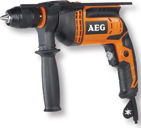 Trapano a percussione AEG SBE 600R 600W MANDRINO AUTOSERRANTE IN METALLO DA 13mm Fai da te/Utensili elettrici e a mano/Utensili elettrici/Trapani/Trapani a percussione Trade Shop italia - Napoli, Commerciovirtuoso.it