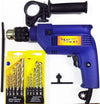 Trapano-A-Percussione-Elettrico-500w-Incluso-2set-Di-Punte-Per-Metallo-E-Cemento