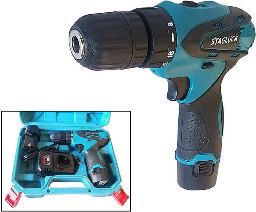 Trapano Avvitatore A Batteria A Litio Valigetta 14.4v Cordless Doppia Batteria Casa, arredamento e bricolage > Bricolage e fai da te > Trapani e Avvitatori > Elettroutensili Trade Shop italia - Napoli, Commerciovirtuoso.it