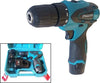 Trapano-Avvitatore-A-Batteria-A-Litio-Valigetta-14.4v-Cordless-Doppia-Batteria