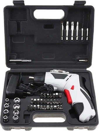 Trapano Avvitatore A Batteria Al Litio In Valigetta 4,8v 48 Pz Snodabile Led 48p Bricolage e fai da te > Trapani e Avvitatori > Elettroutensili Trade Shop italia - Napoli, Commerciovirtuoso.it