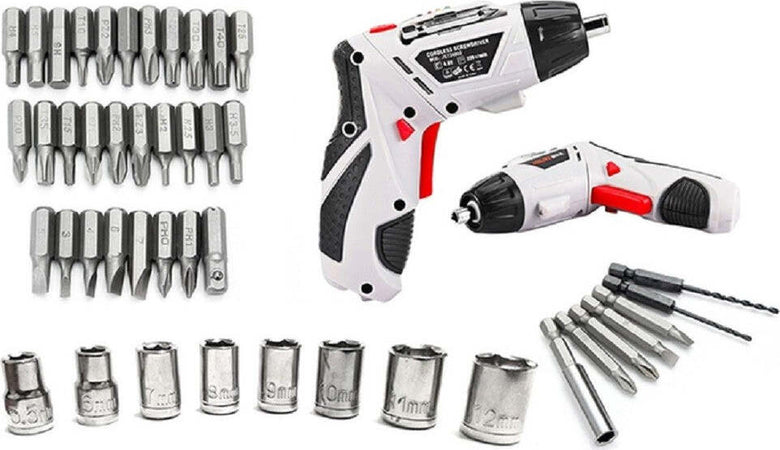 Trapano Avvitatore A Batteria Al Litio In Valigetta 4,8v 48 Pz Snodabile Led 48p Bricolage e fai da te > Trapani e Avvitatori > Elettroutensili Trade Shop italia - Napoli, Commerciovirtuoso.it