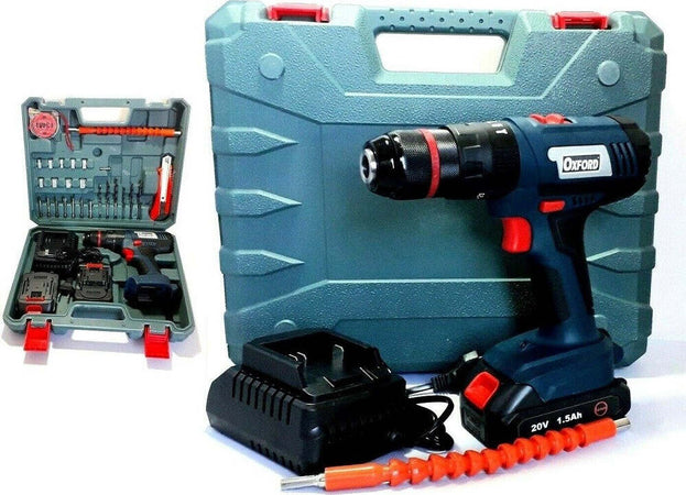 Trapano Avvitatore A Batteria Litio A Percussione 20v Doppia Batteria + Valigia Casa, arredamento e bricolage > Bricolage e fai da te > Trapani e Avvitatori > Elettroutensili Trade Shop italia - Napoli, Commerciovirtuoso.it