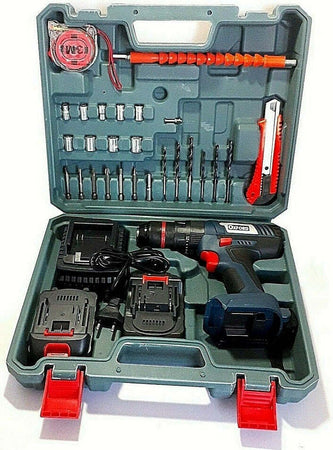 Trapano Avvitatore A Batteria Litio A Percussione 20v Doppia Batteria + Valigia Casa, arredamento e bricolage > Bricolage e fai da te > Trapani e Avvitatori > Elettroutensili Trade Shop italia - Napoli, Commerciovirtuoso.it