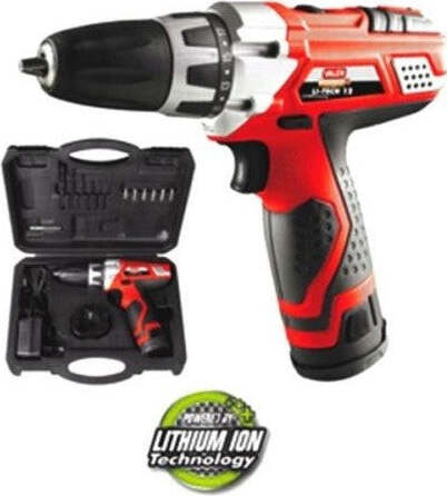 TRAPANO AVVITATORE A BATTERIA LITIO LI-TECH 112 VALEX VALIGETTA 1429362 Fai da te/Utensili elettrici e a mano/Utensili elettrici/Trapani/Trapani avvitatori Trade Shop italia - Napoli, Commerciovirtuoso.it