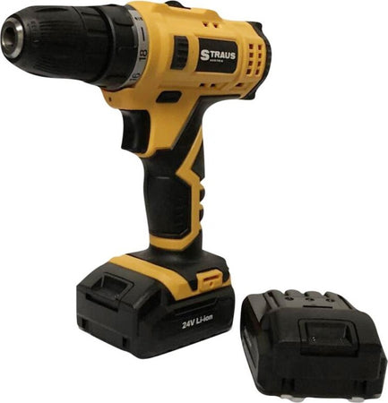 Trapano Avvitatore A Doppia Batteria Al Litio 24v + 92 Accessori Con Valigia Casa, arredamento e bricolage > Bricolage e fai da te > Trapani e Avvitatori > Elettroutensili Trade Shop italia - Napoli, Commerciovirtuoso.it