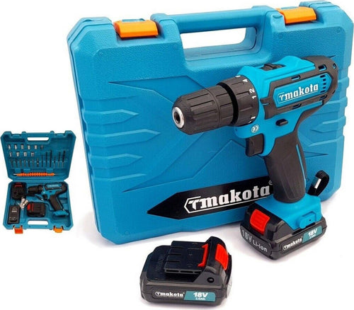 Trapano Avvitatore A Doppia Batteria Litio 18v 2ah Valigia 24 Accessori Tm331d Fai da te/Utensili elettrici e a mano/Utensili elettrici/Trapani/Trapani avvitatori Trade Shop italia - Napoli, Commerciovirtuoso.it