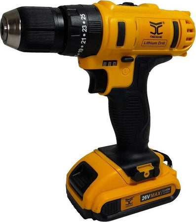 Trapano Avvitatore A Percussione Doppia Batteria Litio 26v Valigia 35 Accessori Casa, arredamento e bricolage > Bricolage e fai da te > Trapani e Avvitatori > Elettroutensili Trade Shop italia - Napoli, Commerciovirtuoso.it