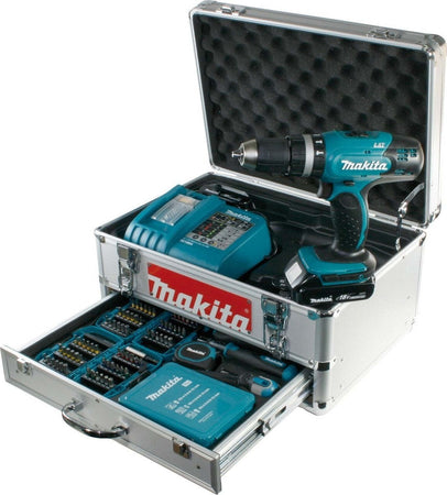 TRAPANO AVVITATORE CON PERCUSSIONE 18V MAKITA DHP453RYEX CON 67 ACCESSORI Fai da te/Utensili elettrici e a mano/Utensili elettrici/Trapani/Trapani avvitatori Trade Shop italia - Napoli, Commerciovirtuoso.it