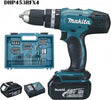 TRAPANO AVVITATORE CON PERCUSSIONE MAKITA DHP453RFX4 CON 74 ACCESSORI Fai da te/Utensili elettrici e a mano/Utensili elettrici/Trapani/Trapani avvitatori Trade Shop italia - Napoli, Commerciovirtuoso.it