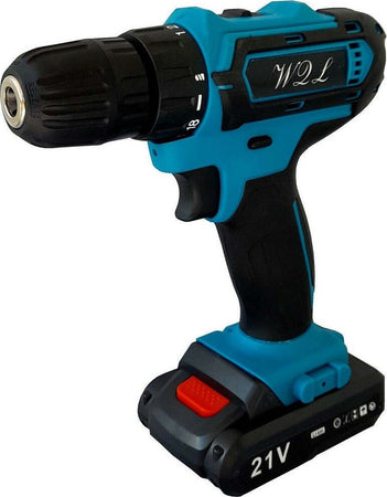 Trapano Avvitatore Cordless A Batteria Litio 21v Doppia Batteria + Valigia 02036 Fai da te/Utensili elettrici e a mano/Utensili elettrici/Trapani/Trapani avvitatori Trade Shop italia - Napoli, Commerciovirtuoso.it