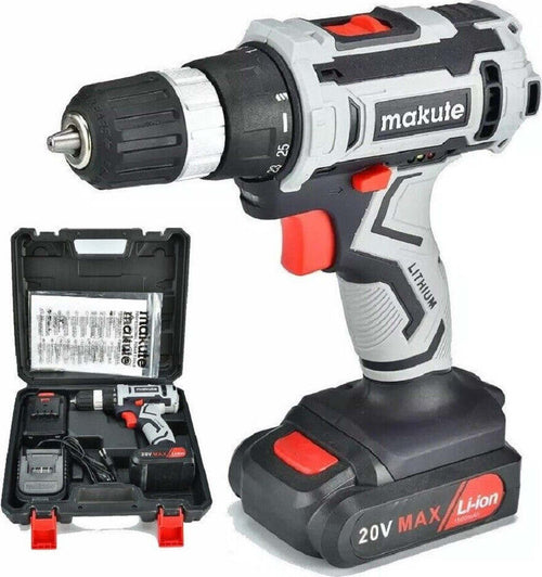 Trapano Avvitatore Doppia Batteria A Litio 20v Coppia 30nm + Valigia Cd027 Fai da te/Utensili elettrici e a mano/Utensili elettrici/Trapani/Trapani avvitatori Trade Shop italia - Napoli, Commerciovirtuoso.it