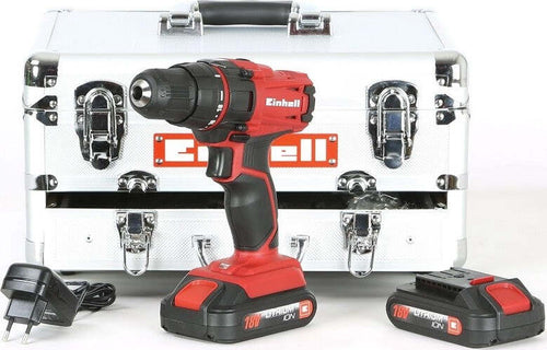 TRAPANO AVVITATORE EINHELL 18V TC-CD 18-2 LI KIT VALIGETTA ALLUMINIO Fai da te/Utensili elettrici e a mano/Utensili elettrici/Trapani/Trapani avvitatori Trade Shop italia - Napoli, Commerciovirtuoso.it