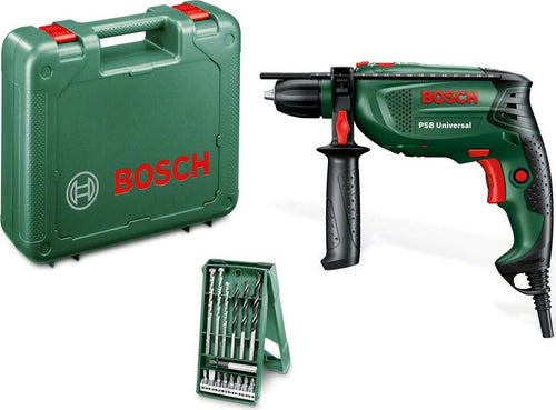 TRAPANO BATTENTE AVVITATORE PERCUSSIONE CON VALIGETTA BOSCH PSB UNIVERSAL 650 W Fai da te/Utensili elettrici e a mano/Utensili elettrici/Trapani/Trapani avvitatori Trade Shop italia - Napoli, Commerciovirtuoso.it