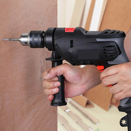 Trapano Elettrico A Percussione 900w Velocita Regolabile 3000rpm Mandrino 13 Mm Casa, arredamento e bricolage > Bricolage e fai da te > Trapani e Avvitatori > Elettroutensili Trade Shop italia - Napoli, Commerciovirtuoso.it