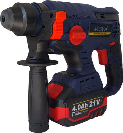 Trapano Scalpellatore A Batteria Martello Demolitore Sds Plus 4ah 21v 89862 Fai da te/Utensili elettrici e a mano/Utensili elettrici/Trapani/Trapani avvitatori Trade Shop italia - Napoli, Commerciovirtuoso.it