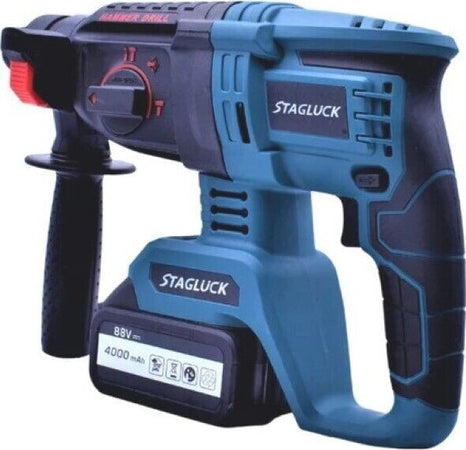 Trapano Scalpellatore Doppia Batteria Martello Demolitore Sds Plus 4ah 88v Fai da te/Utensili elettrici e a mano/Utensili elettrici/Trapani/Trapani avvitatori Trade Shop italia - Napoli, Commerciovirtuoso.it