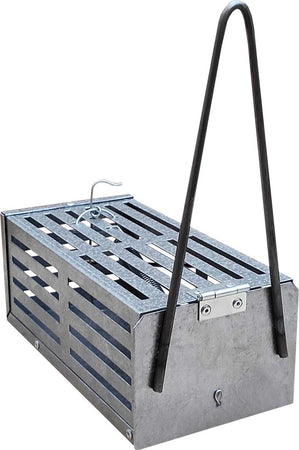 Trappola per topi e ratti gabbia rinforzata a molla in acciaio zincato da interno ed esterno Giardino e giardinaggio/Giardinaggio/Prodotti fitosanitari e pesticidi/Prodotti anti-roditori La Zappa - Altamura, Commerciovirtuoso.it