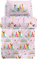 Trapunta-Caleffi-Principesse-1-Posto-Trapunta-Fantasia-Per-Letto-Singolo-Bambini-In-Cotone-Soffice-100%-165x260-Cm