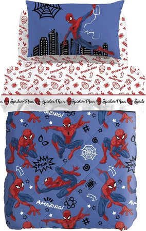 Trapunta-invernale-letto-singolo-Caleffi-Spiderman-Amazing