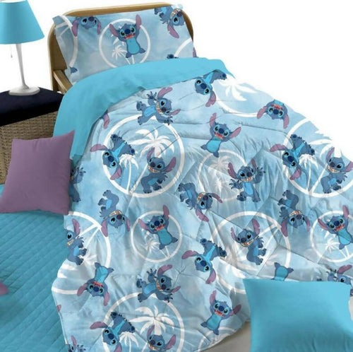 Trapunta-Invernale-Stich-Disney-Singola-Prodotto-Originale-Disney-Letto-Singolo-100%-Cotone-Morbido-Imbottitura-Anallergica