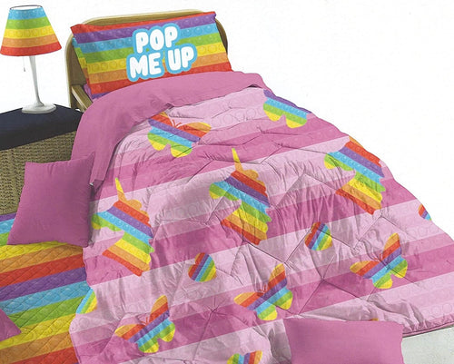 Trapunta Letto Singolo 1 Piazza Pop Bubble Trapunta per Letto Bambini Fantasia Colorata Imbottitura Sofy Anallergica 170x260 Cm Casa e cucina/Tessili per la casa/Biancheria per la cameretta/Trapunte e copriletti La Bottega del Risparmio - Bari, Commerciovirtuoso.it
