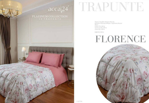 Trapunta Matrimoniale Art.Florence Acca24 Casa e cucina/Tessili per la casa/Biancheria da letto/Coperte e trapunte/Trapunte Biancheria Arredo Home - Nola, Commerciovirtuoso.it