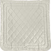 Trapunta matrimoniale Invernale bifaccia-double face in raso di puro cotone Made in Italy Beige/Grigio Fumo