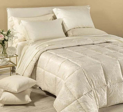 Trapunta matrimoniale invernale Caleffi art. Belfiore colore avorio Casa e cucina/Tessili per la casa/Biancheria da letto/Coperte e trapunte/Trapunte Biancheria Arredo Home - Nola, Commerciovirtuoso.it