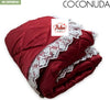 Trapunta Matrimoniale Isabel Coconuda Per L'inverno In Raso Con Lavorazione In Pizzo Rebrodè Dimensione 270x270 Casa e cucina/Tessili per la casa/Biancheria da letto/Coperte e trapunte/Trapunte Puleo Casa - Palermo, Commerciovirtuoso.it