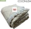 Trapunta Matrimoniale Isabel Coconuda Per L'inverno In Raso Con Lavorazione In Pizzo Rebrodè Dimensione 270x270 Casa e cucina/Tessili per la casa/Biancheria da letto/Coperte e trapunte/Trapunte Puleo Casa - Palermo, Commerciovirtuoso.it