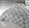 Trapunta matrimoniale Mon Amour art. Pavia colore grigio tes Casa e cucina/Tessili per la casa/Biancheria da letto/Coperte e trapunte/Trapunte Biancheria Arredo Home - Nola, Commerciovirtuoso.it