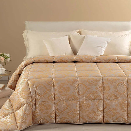 Trapunta Mida Matrimoniale in Raso Jacquard  300 gr/mq - Caleffi