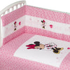 Trapunta disney per neonato per culla minnie con paracolpi art DL0332WD