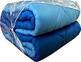 TRAPUNTA-PIUMONE-INVERNALE-TINTA-UNITA-GRIGIO-BLU-/AZZURRO--SINGOLO