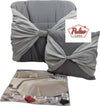 Trapunta piumone matrimoniale con 2 cuscini arredo abbinati by charro modello bow con applicazione swarovsky e elegante fiocco copriletto trapuntato morbidissimo misura 260x260 Casa e cucina/Tessili per la casa/Biancheria da letto/Coperte e trapunte/Trapunte Puleo Casa - Palermo, Commerciovirtuoso.it