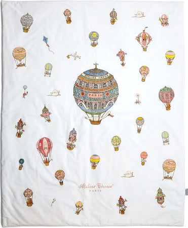 Trapunta Reversibile Atelier Choux Monceau Mansion/Hot Air Balloons Casa e cucina/Tessili per la casa/Biancheria per la cameretta/Trapunte e copriletti La Casa Del Bebè - Napoli, Commerciovirtuoso.it
