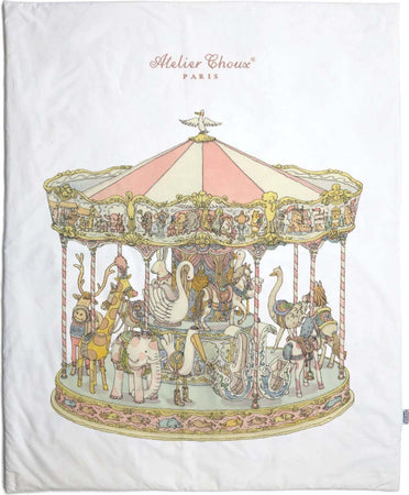 Trapunta Reversibile Atelier Choux Paris/Carousel Casa e cucina/Tessili per la casa/Biancheria per la cameretta/Trapunte e copriletti La Casa Del Bebè - Napoli, Commerciovirtuoso.it