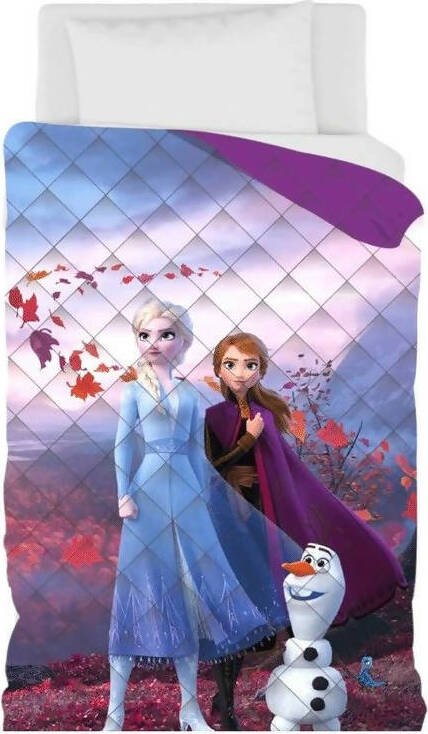 Trapunta singola in microfibra imbottitura anallergica prodotto originale disney frozen trapunta 1 posto 170x260 Casa e cucina/Tessili per la casa/Biancheria da letto/Coperte e trapunte/Trapunte Puleo Casa - Palermo, Commerciovirtuoso.it