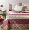 trapuntino art. city style var. bordeaux matrimoniale Casa e cucina/Tessili per la casa/Biancheria da letto/Coperte e trapunte/Trapunte Biancheria Arredo Home - Nola, Commerciovirtuoso.it