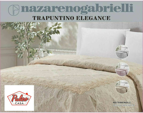 Trapuntino-copriletto-matrimoniale-2-piazze-nazareno-gabrielli-elegance-in-cotone-con-applicazioni-in-pizzo-260x260-cm