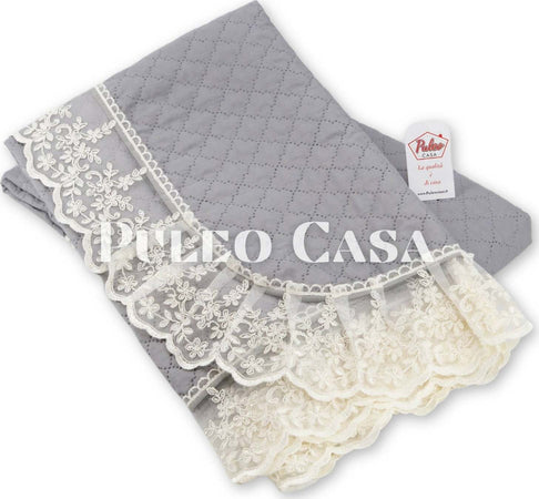 Trapuntino-copriletto-matrimoniale-2-piazze-nazareno-gabrielli-elegance-in-cotone-con-applicazioni-in-pizzo-260x260-cm